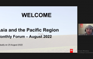 ISO Asia – Pacific Monthly Forum ပြုလုပ်ခြင်း