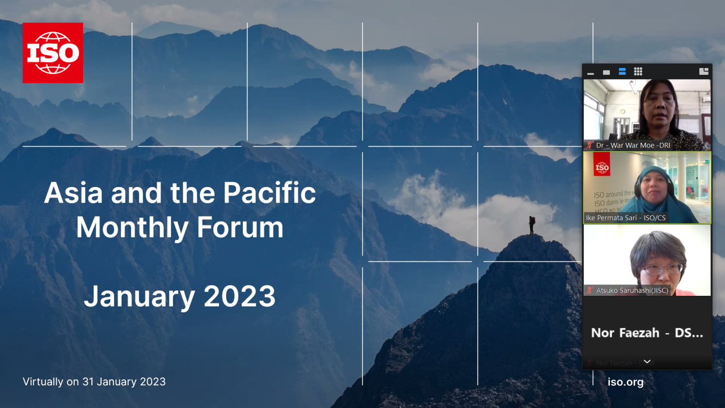 Asia Pacific Monthly Forum (31 January, 2023)