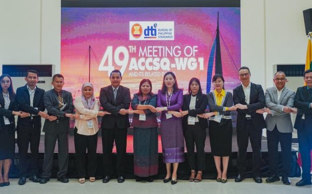 The 49<sup>th</sup> Meeting of the ASEAN Consultative Committee for Standards and Quality(ACCSQ) Working Group on Standards (WG1)