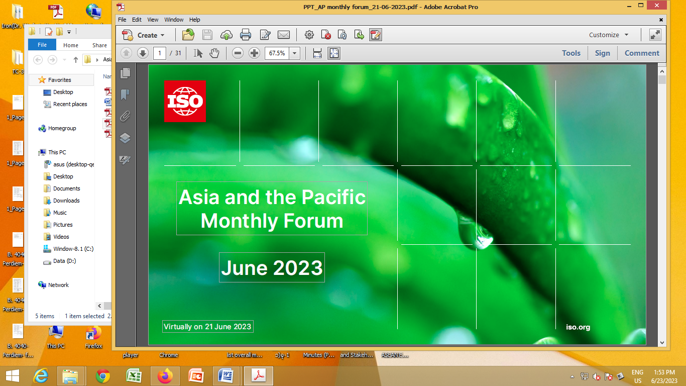 Asia Pacific Monthly Forum (June 21)