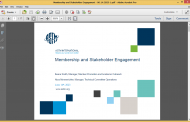 ASTM International virtual meeting on Membership and Stakeholder Engagement