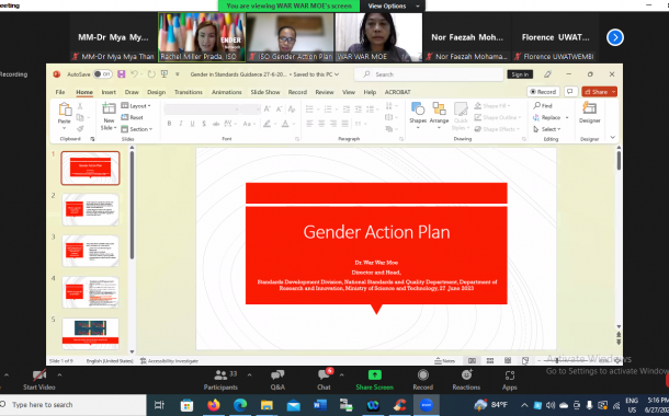 Gender Focal Point Network (GFPN) webinar